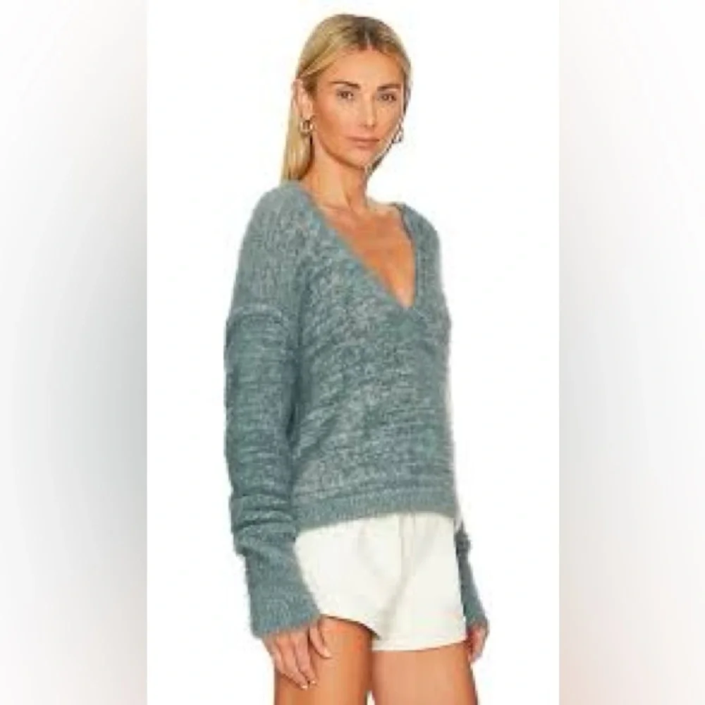 Free People Womens Serendipity V-Neck Pullover Sweater Size‎  XS